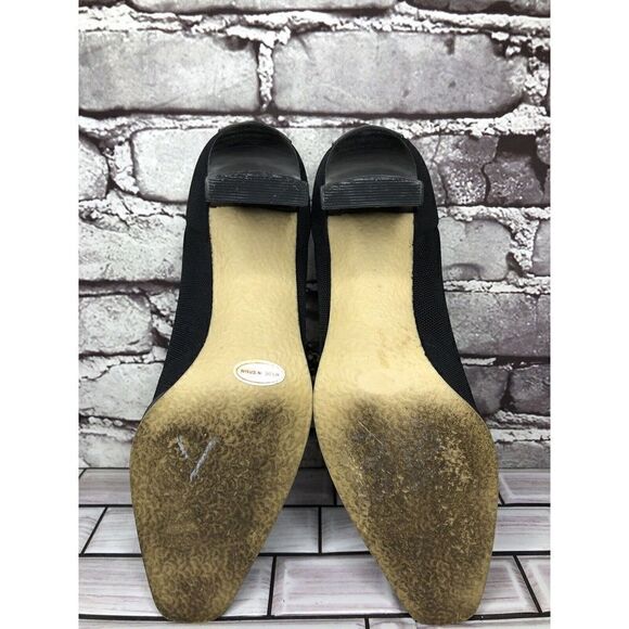 Donald J. Pliner Black Synthetic Square Toe Dress Heels Women’s Sz 7N US/37.5EU - Picture 13 of 16